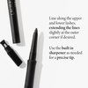 LAURA GELLER NEW YORK INKcredible Gel Eyeliner - Beige to Beige - Waterproof Smudge-proof Eyeliner Pencil - Built in Sharpener
