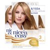 Clairol Nice'n Easy Liquid Permanent Hair Dye, 8 Medium Blonde Hair Color, Pack of 3