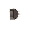 NSI 77060RQ Rocker Switch, On Off-On Circuit Function, DPDT, 20/10 amps at 125/250 VAC, 0.75" Width, 1.348" Height, 0.762" Depth, Black