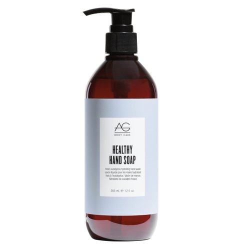 AG Care HEALTHY HAND SOAP fresh eucalyptus liquid hand wash, 12 fl. oz.