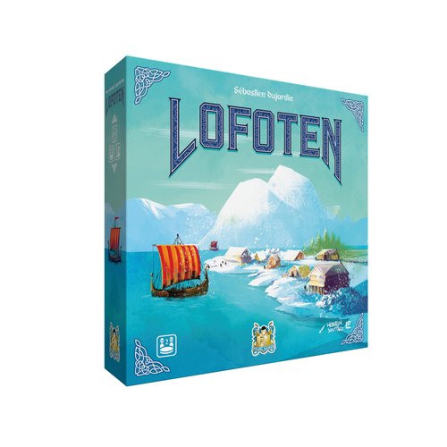Lofoten Board Game | Viking Themed Strategy Game | Hand Management Game | Competitive Two Player Game for Kids and Adults | Ages 12+ | 2 Players | Average Playtime 40 Minutes | Made by Pearl Games
