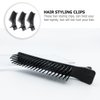 KALLORY 3pcs Hair Sectioning Clips, Professional Hair Alligator Clips Hair Parting Duck Bill Clips Hair Styling Tool
