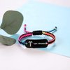 MAXZOOL TYPE 2 DIABETES Medical ID Bracelets for Women Men | Medical Alert Bracelets for Men | Stainless Steel Medical Bracelet with Adjustable Nylon Rope