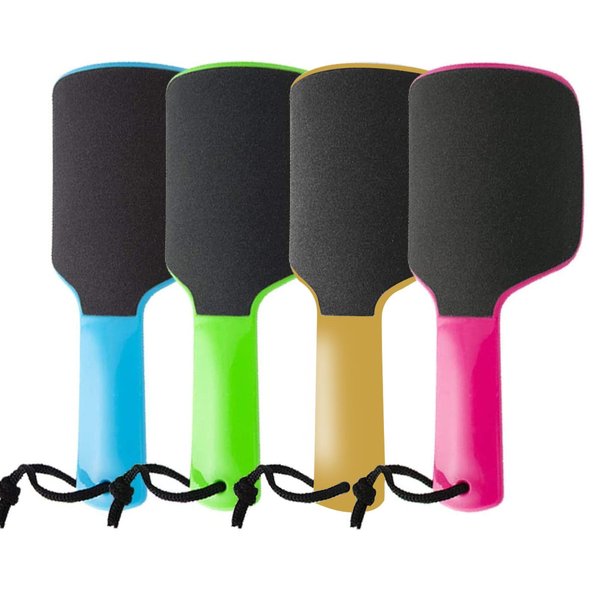 Haploon 4 Pieces Foot File Remover Foot Callus Scrubber,Double-Sided Colossal Foot Heel Scrubber Shaver Rasp Foot File and Callus Remover for Grit Exfoliates Removes Dead Skin with 4 Colors