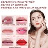 Plumping Lip Oil, 4PCS Hydrating Lip Glow Gloss Moisturizing Tinted Lip Balm Lasting Nourishing Protects Soothes, Comforts Transparent Lip Care Toot, Natural Ingredients Non-sticky Big Brush Glitter Primer Lip Tint (SET A)