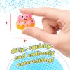 JA-RU Sweet Axolotl Toys. Ugly Cute Sqweez & Stretch Squishy Animal Foodie Sweets (6 Pack / 12 Units Assorted) Kids Party Favors. Squish Fidget Silly Stress Relief Axolotls Sensory Figures. 4741-6s