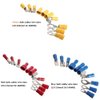 EL-SKY 480pcs Premium Quality Insulated Electrical Wire Terminals, Mixed Assorted Lug Kit,Electrical Crimp Connectors Spade Set with Case