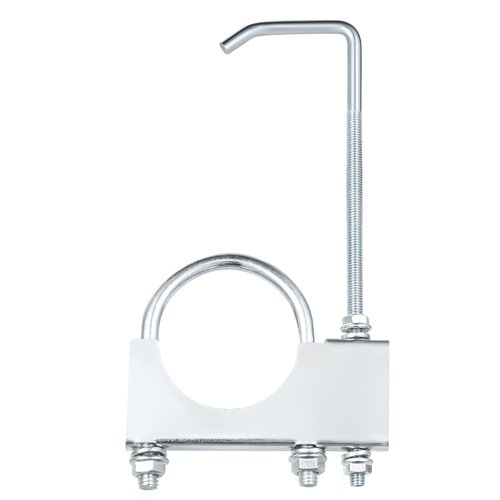 2.5" Universal Exhaust Clamp With Hanger Rear Muffler Hanger And Truck with 2.5" Exhaust Pipe