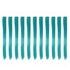 Beaute Galleria Bundle 11 Pieces Single Color 21 Inches Straight Party Highlights Clip In Synthetic Hair Extensions Cosplay Comic Con Halloween Costume (Turquoise)