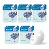 Daxstar Skin Care Face Mask, 10 Pieces of Blueberry Mask，Korean Plant Ingredient Hydrating Skincare