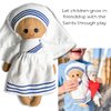 The Little Rose Shop Mother Teresa Plush Catholic Saint Doll - Toddlers and Preschoolers Stuffed Plush Doll Toy - Baptism Gifts for Home Christmas Decoration & Catholic Boys and Girls