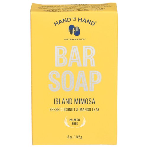 HAND IN HAND Island Mimosa Bar Soap, 5 OZ