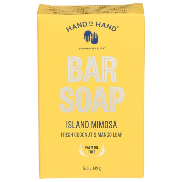 HAND IN HAND Island Mimosa Bar Soap, 5 OZ
