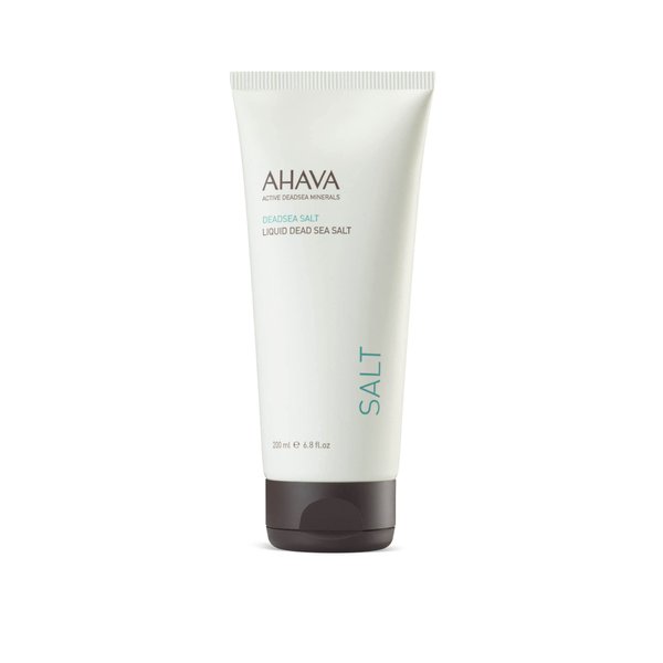 AHAVA Liquid Dead Sea Salt Gel - In-Shower SPA Treatment Gel to Reclaim Moisture & Natural Barrier, Supports Skin's Rejuvenation with Exclusive Osmoter & Antioxidant Grapefruit Oil, 6.8 Fl.Oz