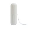 1 Piece Plastic Toothbrush Case Holder Travel Toothpaste Toothbrush Bin Holder Storage Wash Cup for Outdoor Travel Trip, Beige