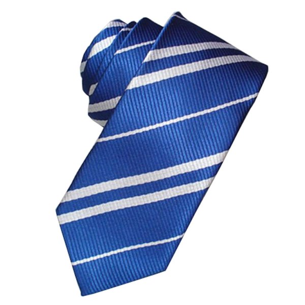 Tie Costume Striped Necktie Halloween Cosplay Party Supplies Accessories for Kids and Adults (Blue)