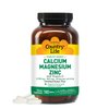 Country Life Target Mins Calcium-Magnesium Zinc with Vitamin D, 1000mg/500mg/25mg 180 Count, Certified Gluten Free, Certified Vegan