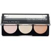 Palladio I'm Glowing Illuminating Highlighting Palette, Glow Bronzer Powder Makeup Set, High Pigmented Shimmery Colors