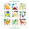 Cheerland 108 pcs Dinosaur Temporary Tattoo Stickers 12 sheets Cute Mini Dino Tattoo Stickers Decoration for Women Men and Kids Dinosaur Birthday Party Decorations Supplies Dinosaur Party Favors