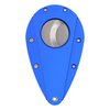 Xikar Xi1 Cigar Cutter, 440C Stainless Steel Blades with Rockwell HRC 57 Rating, 54 to 60 Ring Gauge, Double Guillotine Action, Blue