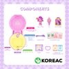 KOREAC Catch Teenieping Luckyping Season 3 Royal Figure Set Purple 행운핑 (Purple)