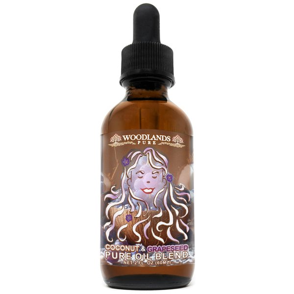 Woodlands Pure Coconut and Grapeseed Oil Blend (2oz)