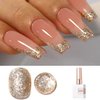 Double Rhythm 15ML Glitter Gel Polish Shimmer Reflective Holographic Color Magnetic for Nail Art Salon DIY at Home (B1117)