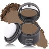Hairline Powder Root Touch Up Hair Powder,Hairline Shadow Root Cover Up Hair Toppers for Women & Men,Hairline Shadow Powder Stick Hair Root Touch Up for Thinning Hair(Dark Brown)