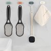 2 Pcs Foot Files with Skin Catcher, Stainless Steel Foot Rasp Callus Remover Pedicure Feet Grater Foot Scrubber Dead Skin Remover for Feet