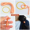 Wobe 1000pcs Rubber Bands, Bank Paper Bills Money Dollars Elastic Stretchable Bands, Sturdy General Purpose Rubber Band