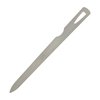 5 Inch Stainless Steel Triple Cut Nail File for Fingernails, Toenails, Scraping, Strengthening, Three (3) Pack
