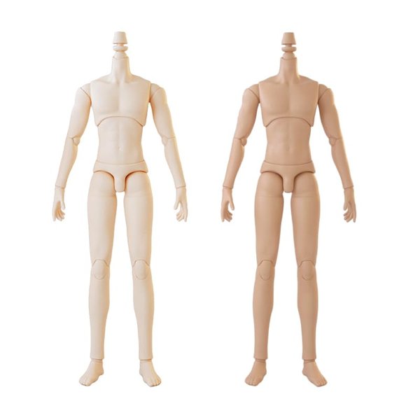 XiDonDon YMY23 YMY25 Male Body for Jointed SD BJD Doll ob22,ob24 GSC Replacement Body Dolls Accessories (25 White)