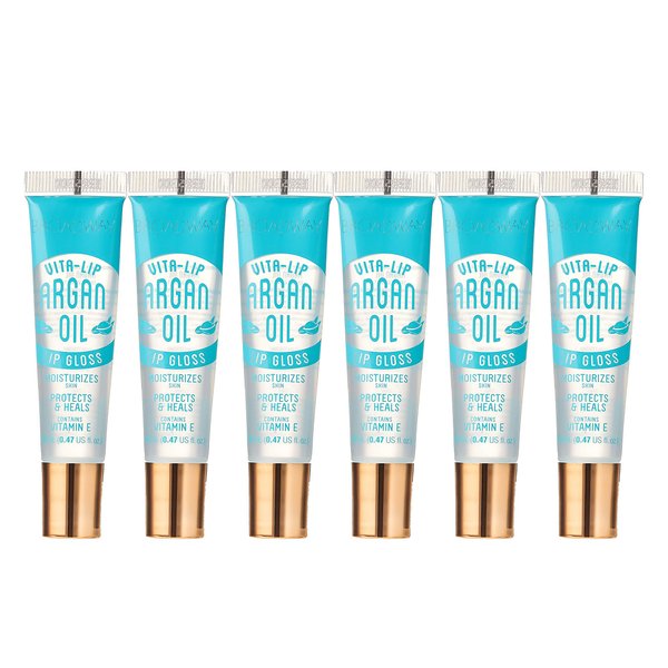Broadway Vita-Lip Argan Oil Lip Gloss Pack of 6