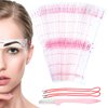 27 PCS Eyebrow Stencils,Reusable Eyebrow Shape Kit with Two Straps and Trimmer Eyebrow Template Eyebrow Makeup