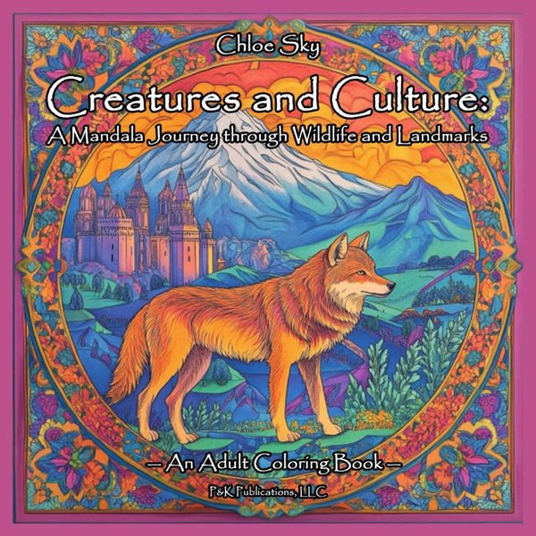 Creatures and Culture:: A Mandala Journey through Wildlife and Landmarks