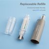 BITOSEE Refillable Retractable Quick Dry White Out Correction Tape,Mini Small Japan Aesthetic Cute White Out, with Easy to Use Kawaii Pen Shaped Applicator,for Home Office Supplies.