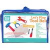Nothing But Fun Toys Let's Play Tool Belt Playset Designed for Children Ages 2+ Years, Multicolor (211058)
