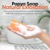 Papaya Soap Face & Body Wash – Skin Brightening Papaya Soap Bar for Dark Spots – Reduce Acne, Cleanse Scars, & Even Skin Tone – with Turmeric, Kojic Acid & Essential Oils – for All Skin Types
