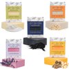 Simple Sophistication Greek Yogurt Honey Tallow Soap - Variety Pack - Charcoal, Lavender, Oat & Honey, Castor Oil & Ginger, Goat Milk