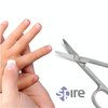 Baby Nail Scissors With Round Tip 4.5" Eyebrow, Dry Skin, Eyelash, Nose Hair For Men And Women Daily Use