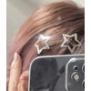 80 Pcs Star Hair Clips Exquisite Delicate Silver Hair Pins Accessories Metal Hair Clips Set for Holiday Party Costume Accessories for Girls Women