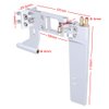 Hobbypark 110mm Aluminum RC Boat Rudder with 4mm Shaft Axle Strut Mount Bracket Kit Holder,Dual Water Pickup