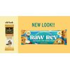 Raw Rev Vegan High-Protein Bars, Chocolate Chip Cookie Dough, 12g Plant Protein, 11g Fiber, Keto, Non-GMO, 1.6 Oz, Pack of 12