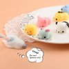 KUUQA 20 Pcs Squishies Squeeze Animal Toys Cat Rabbit Panda Stress Relief Toys Easter Egg Fillers Kids Birthday Party Favors Goodie Bag Stuffers