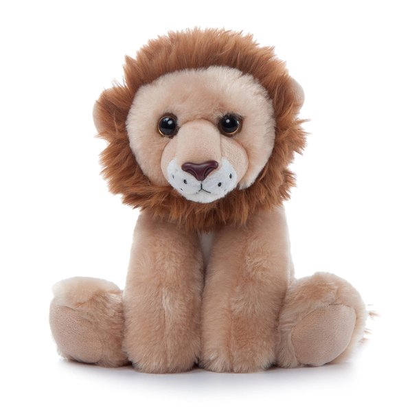 The Petting Zoo Lion Stuffed Animal, Gifts for Kids, Wild Onez Zoo Animals, Lion Plush Toy 8 inches