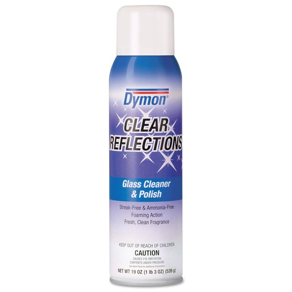 Aerosol Glass Cleaner, 20 oz, Residue-free, Sold as 1 each
