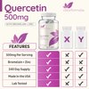 ClearFormulas Quercetin 500mg with Bromelain and Zinc Supplement 240 Capsules Quercetin Dihydrate