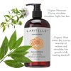 Laritelle Organic Shampoo 17.5 oz. Argan Oil, Rosemary, Palmarosa. Promotes Hair Growth, Prevents Hair Loss. GF