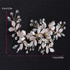 Generic Rhinestone Bridal Hair Pins, Rhinestone Wedding Headpieces for Bridesmaids, Flower Girl Hair Accessories, gold