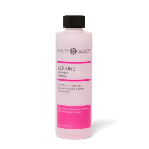 Beauty Secrets Acetone Nourishing Nail Polish Remover, 8 Oz